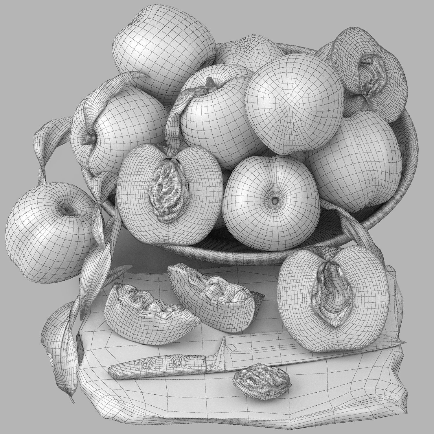 Fruit Set Collection 04 - Game-Ready 3D Model - View 16