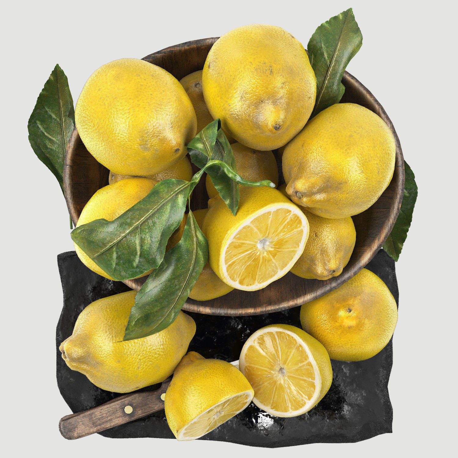 Fruit Set Collection 04 - Game-Ready 3D Model - View 7