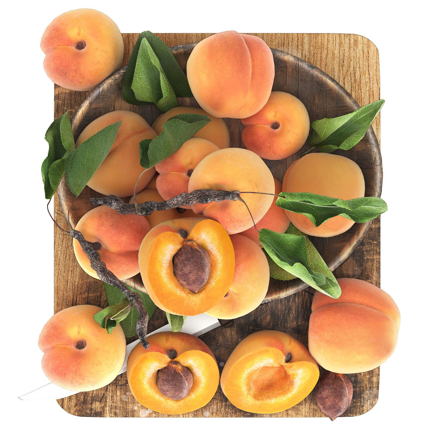 Fruit Set Collection 04 - Game-Ready 3D Model - View 9