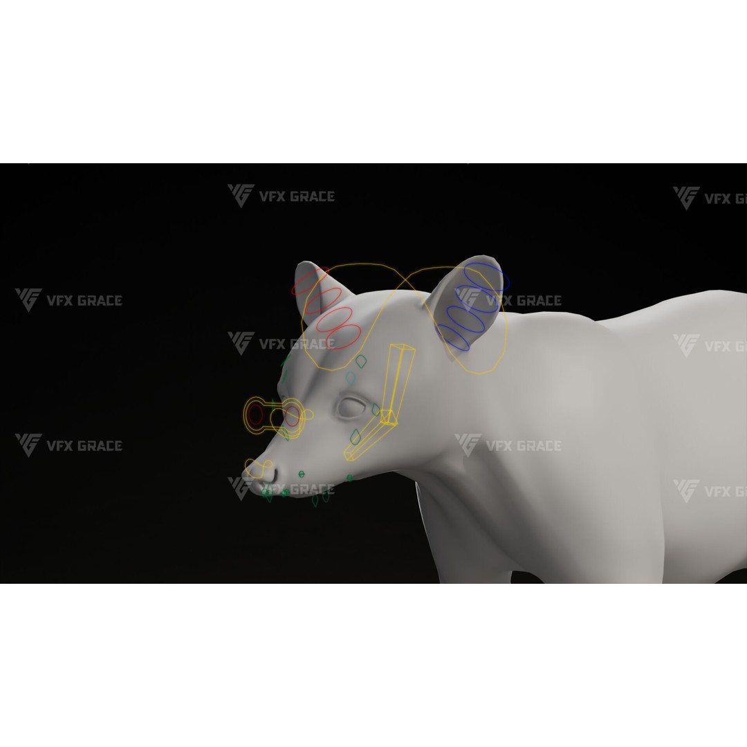 Raccoon 3D Model – Rigged, Animated Character for Blender - View 18