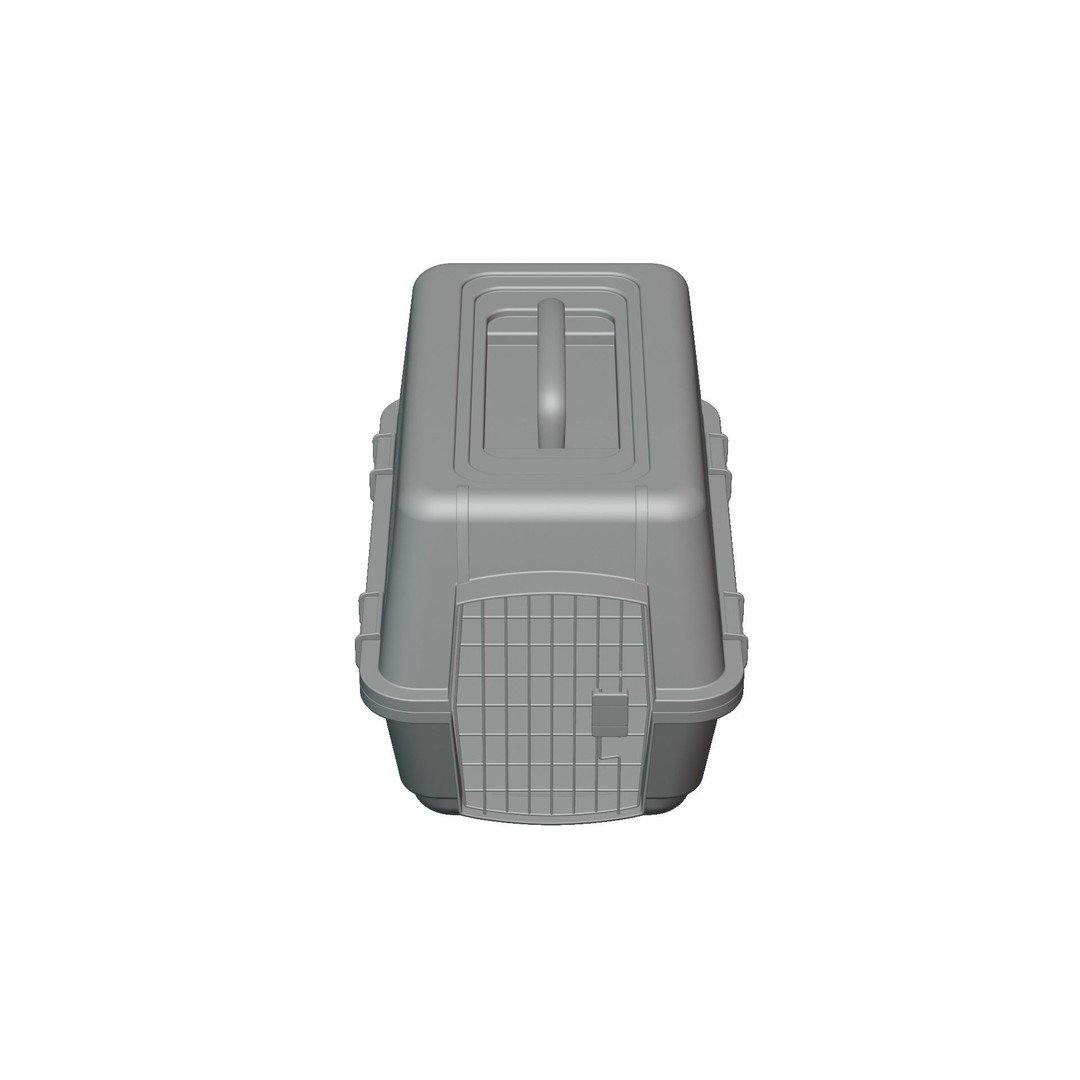 Animal Pet Carrier 3D Model – Real World Scale PBR Asset, FBX - View 12
