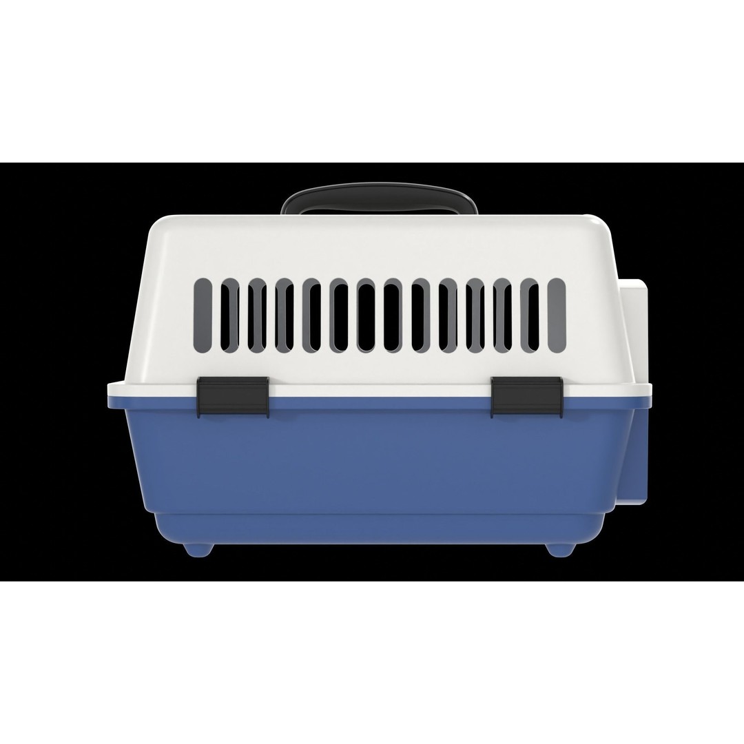 Animal Pet Carrier 3D Model – Real World Scale PBR Asset, FBX - View 6