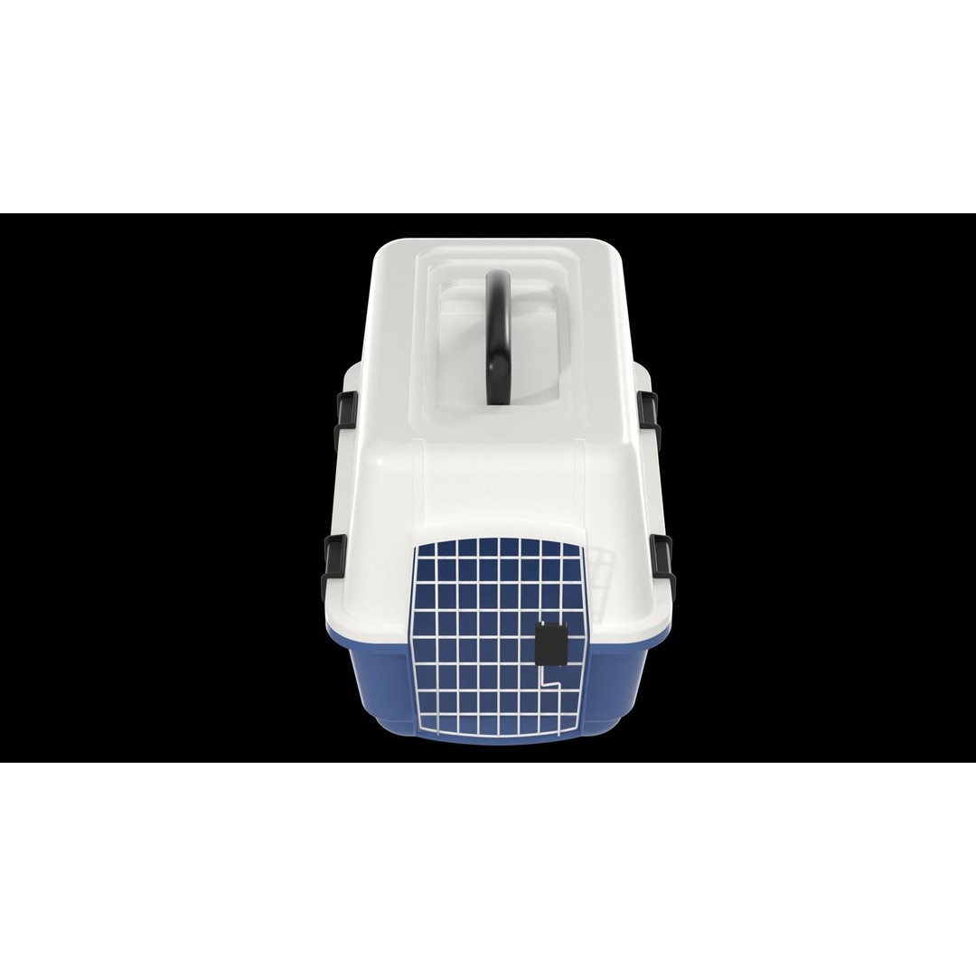 Animal Pet Carrier 3D Model – Real World Scale PBR Asset, FBX - View 7
