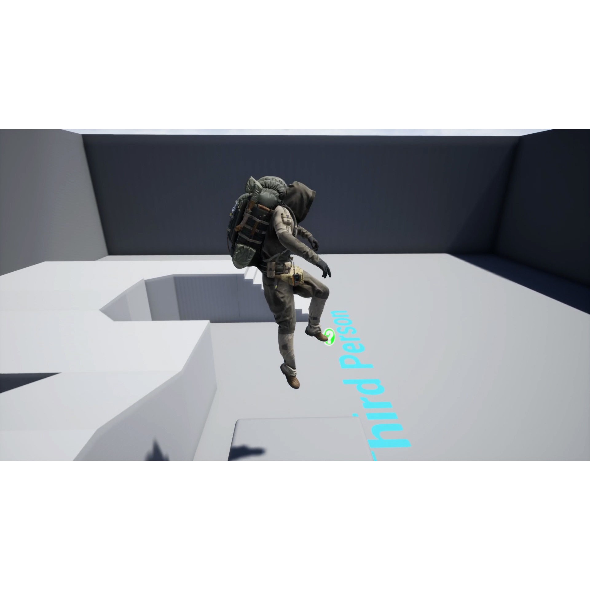 Post Apocalyptic Survivor - Low-Poly Game-Ready 3D Model - View 16