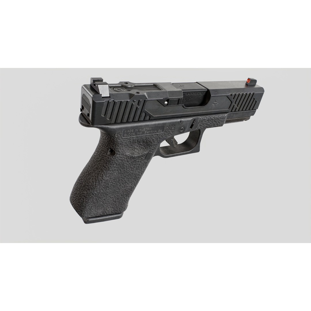 TRIARC Systems Glock 19 3D Model – Low Poly Game Ready Pistol, FBX - View 10