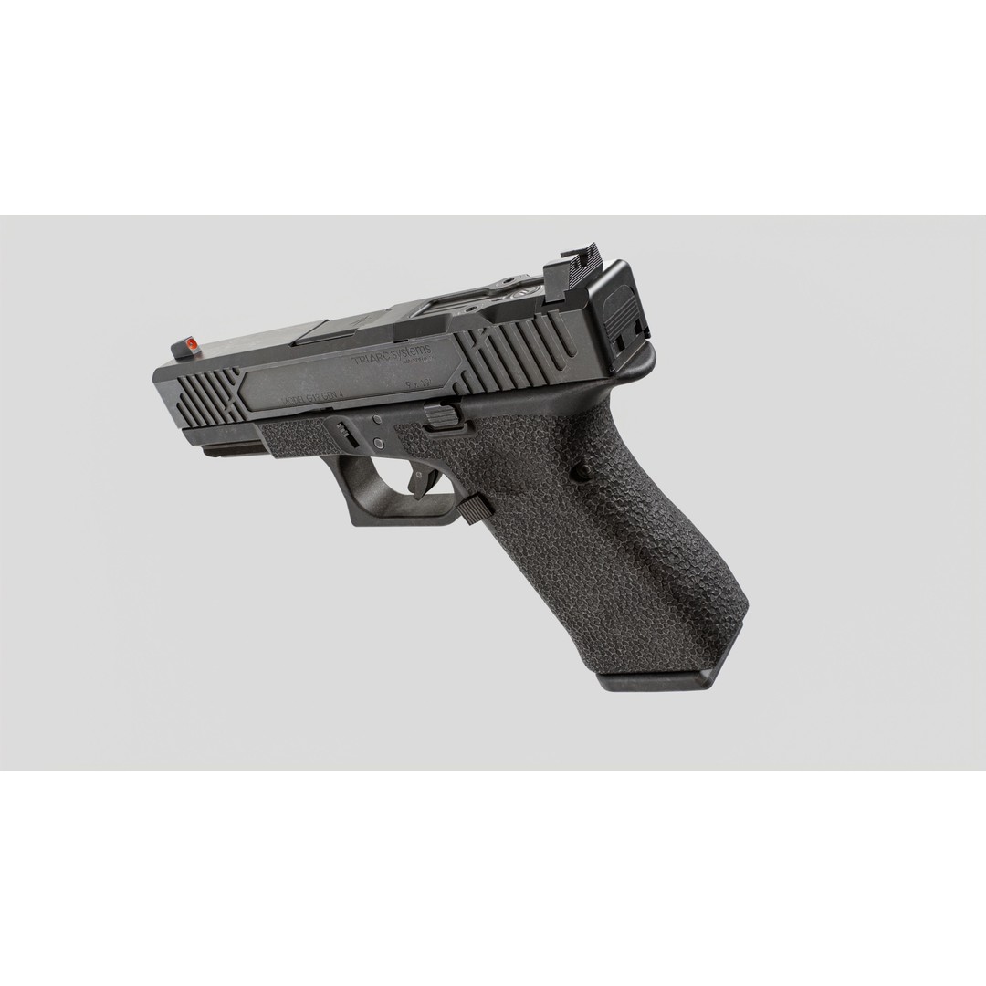 TRIARC Systems Glock 19 3D Model – Low Poly Game Ready Pistol, FBX - View 6