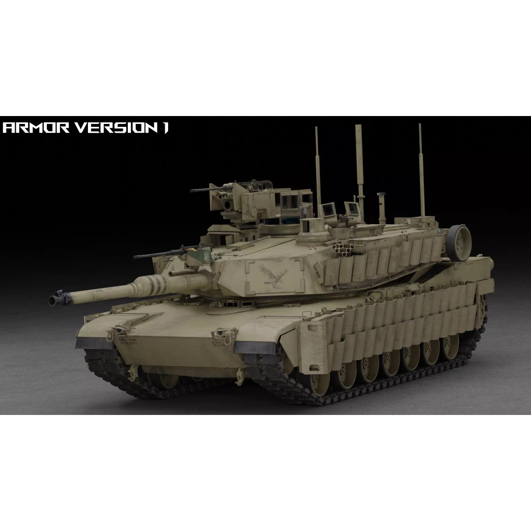 M1A2 SEP 2 Abrams Tank 3D Model – High Poly PBR Asset, Blender, FBX - View 14