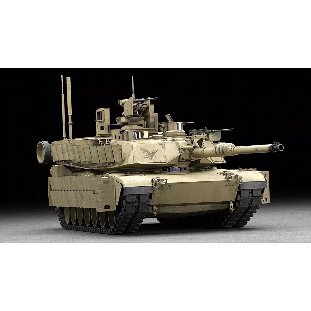 M1A2 SEP 2 Abrams Tank 3D Model – High Poly PBR Asset, Blender, FBX - View 2