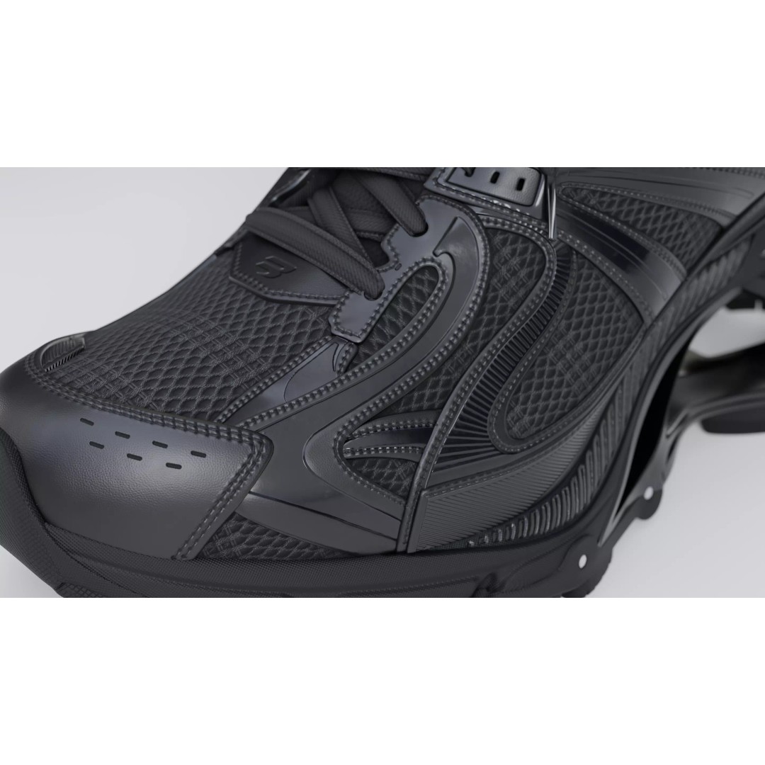 Balenciaga Xpander 3D Model – Low Poly Sneaker Asset, FBX, PBR - View 23