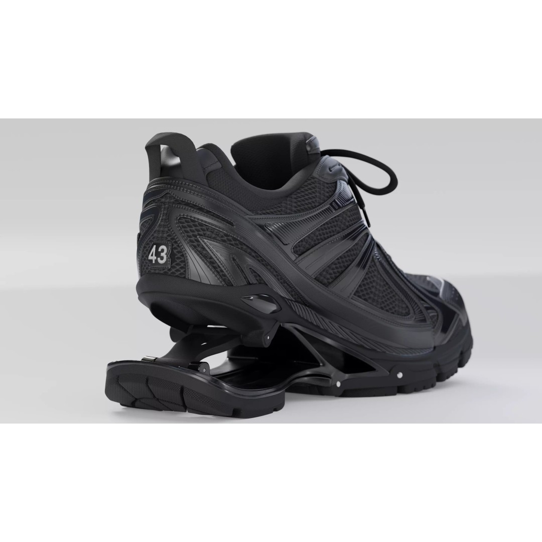 Balenciaga Xpander 3D Model – Low Poly Sneaker Asset, FBX, PBR - View 38