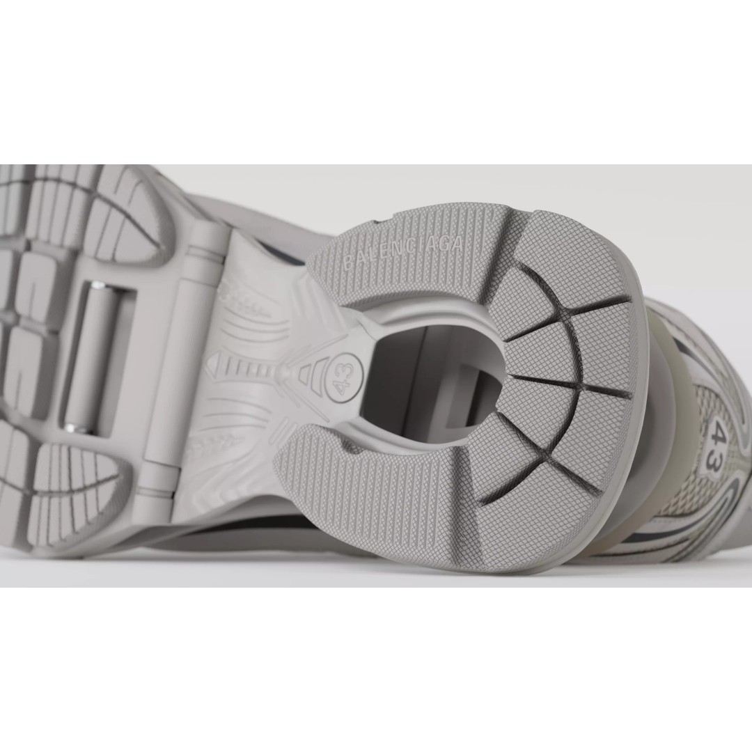 Balenciaga Xpander 3D Model – Low Poly Sneaker Asset, FBX, PBR - View 49