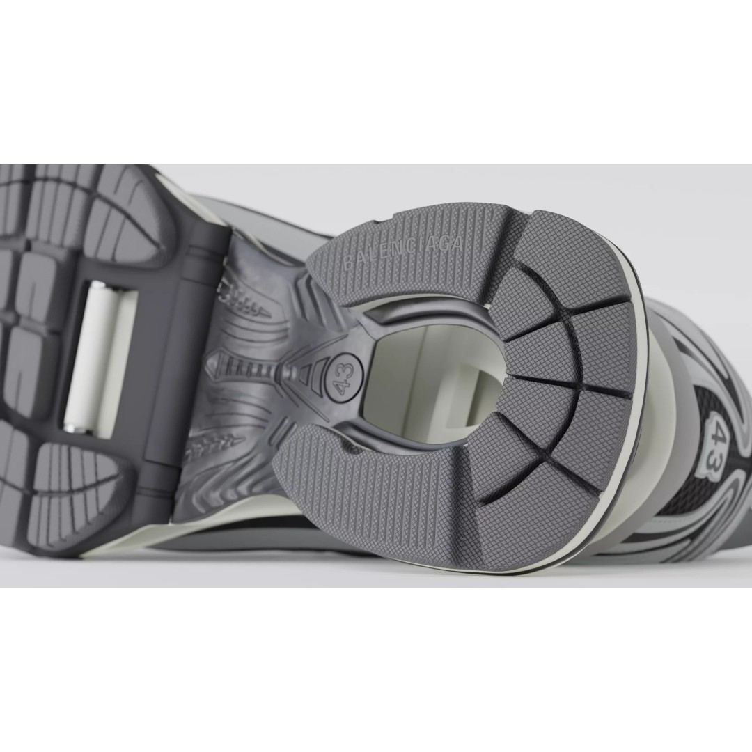 Balenciaga Xpander 3D Model – Low Poly Sneaker Asset, FBX, PBR - View 51