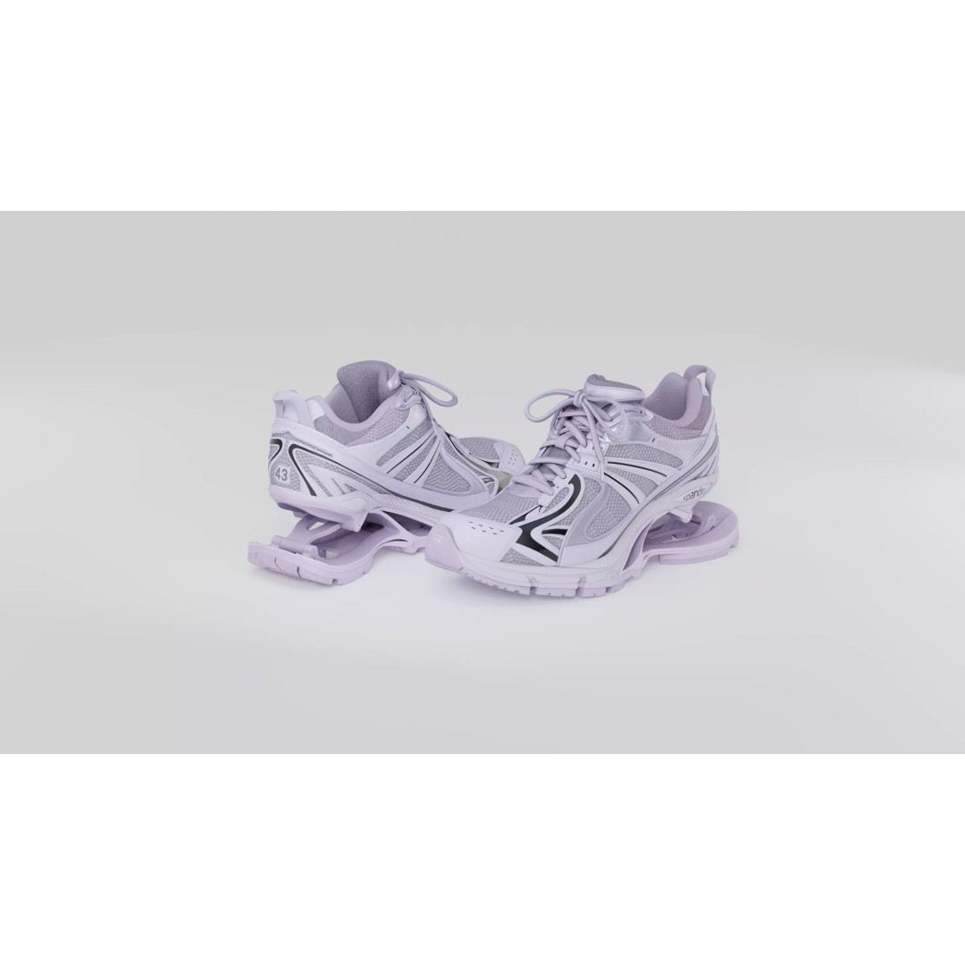 Balenciaga Xpander 3D Model – Low Poly Sneaker Asset, FBX, PBR - View 63