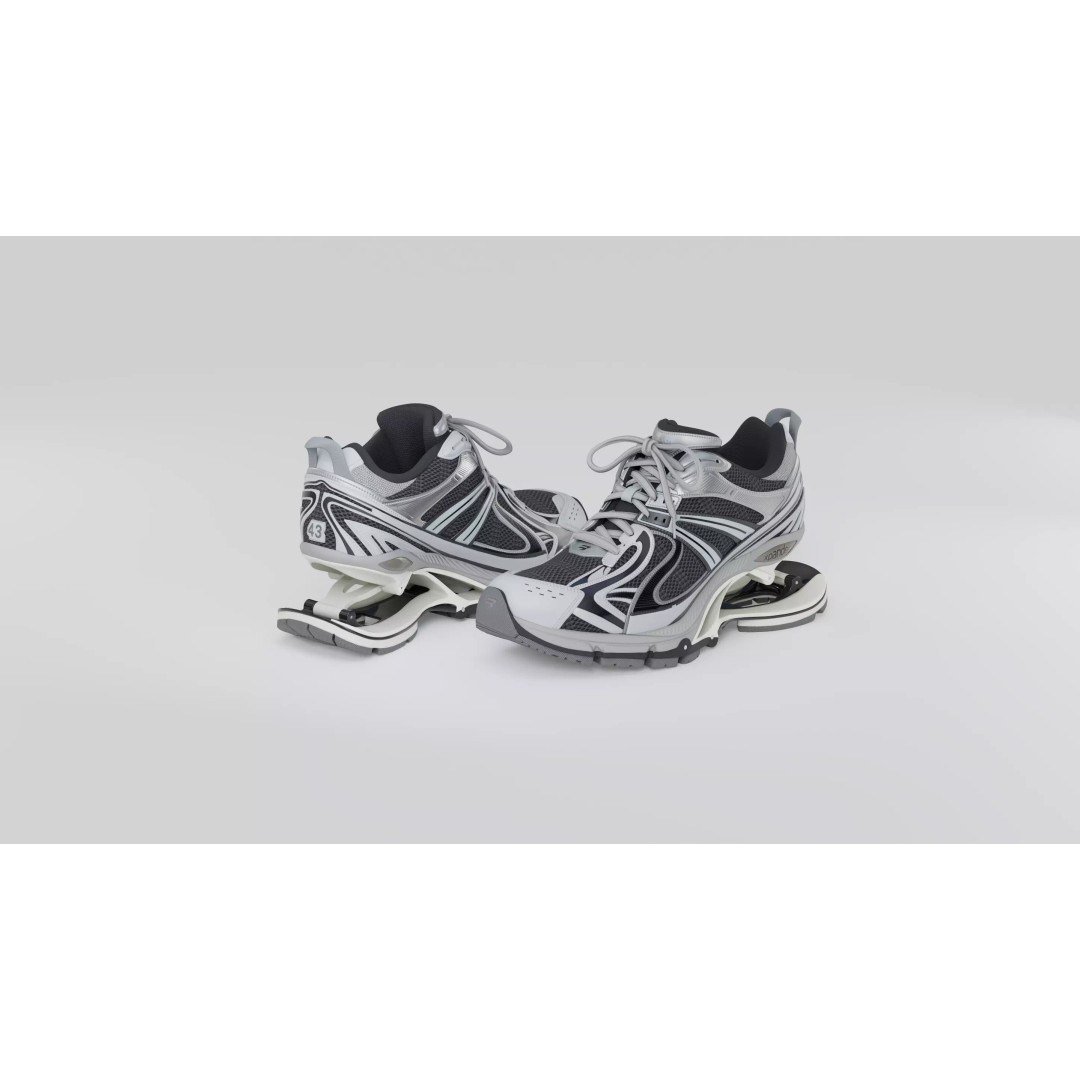 Balenciaga Xpander 3D Model – Low Poly Sneaker Asset, FBX, PBR - View 64