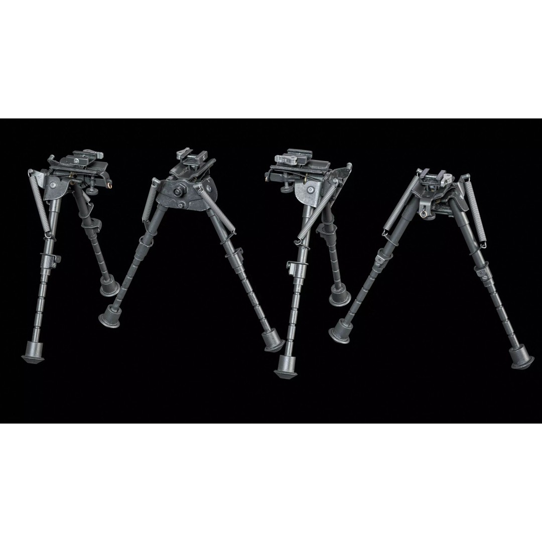 Harris BRM 6-9 Bipod 3D Model – Low Poly Game Asset, FBX, PBR - View 14