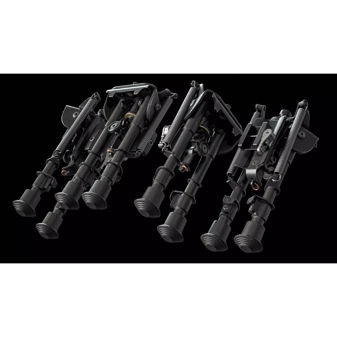 Harris BRM 6-9 Bipod 3D Model – Low Poly Game Asset, FBX, PBR - View 16