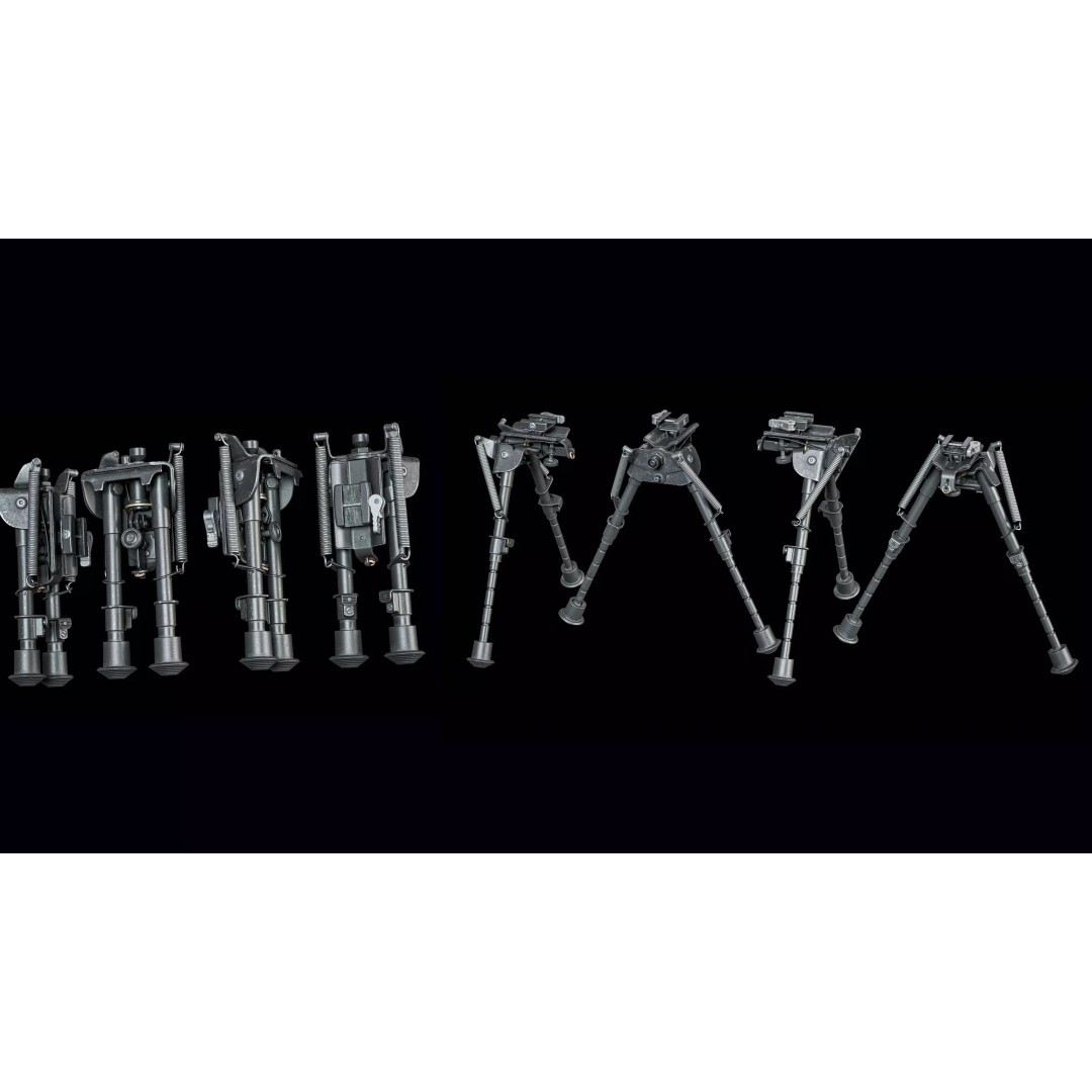 Harris BRM 6-9 Bipod 3D Model – Low Poly Game Asset, FBX, PBR - View 17