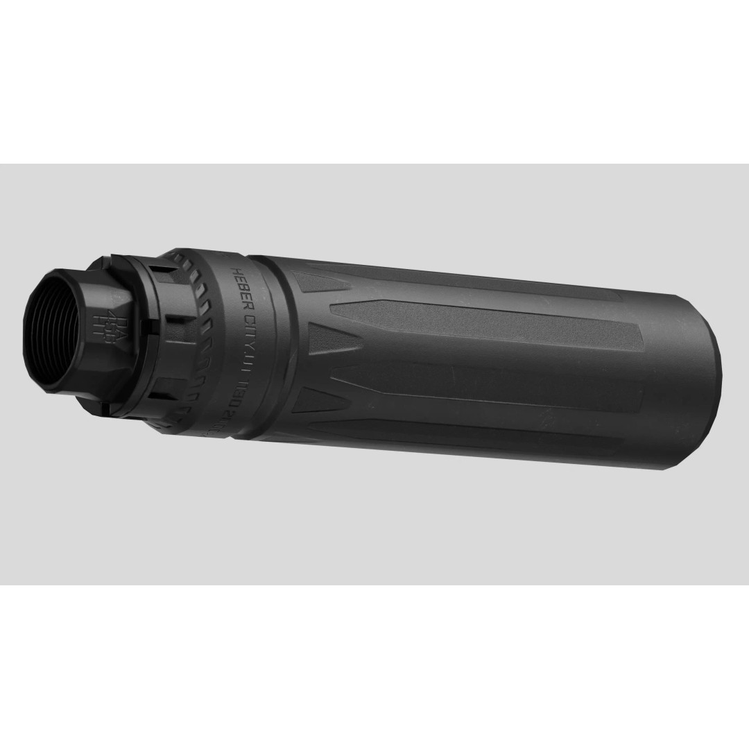 DeadAir Nomad Ti XC Suppressor 3D Model – Low Poly PBR Game Asset, FBX - View 11