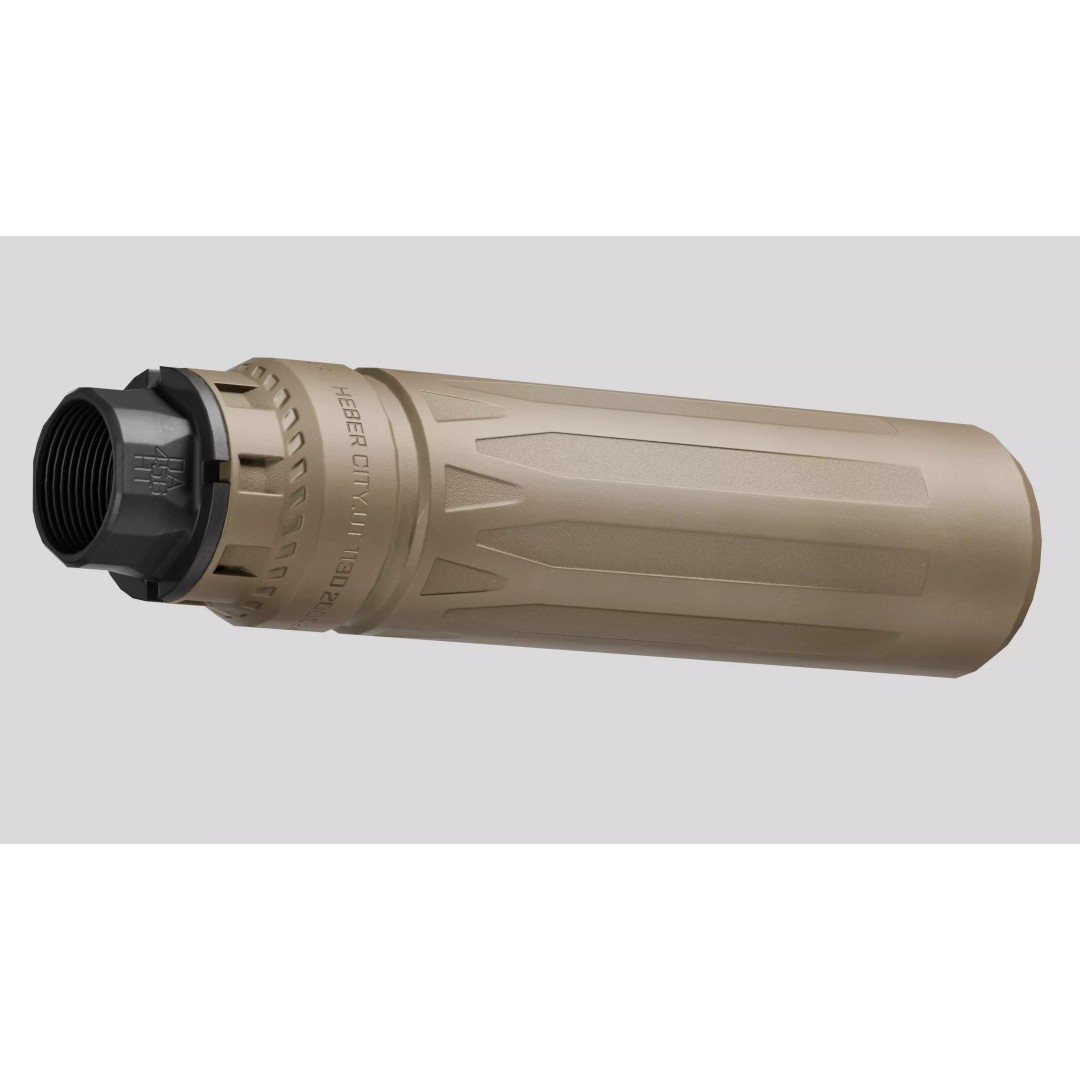 DeadAir Nomad Ti XC Suppressor 3D Model – Low Poly PBR Game Asset, FBX - View 12