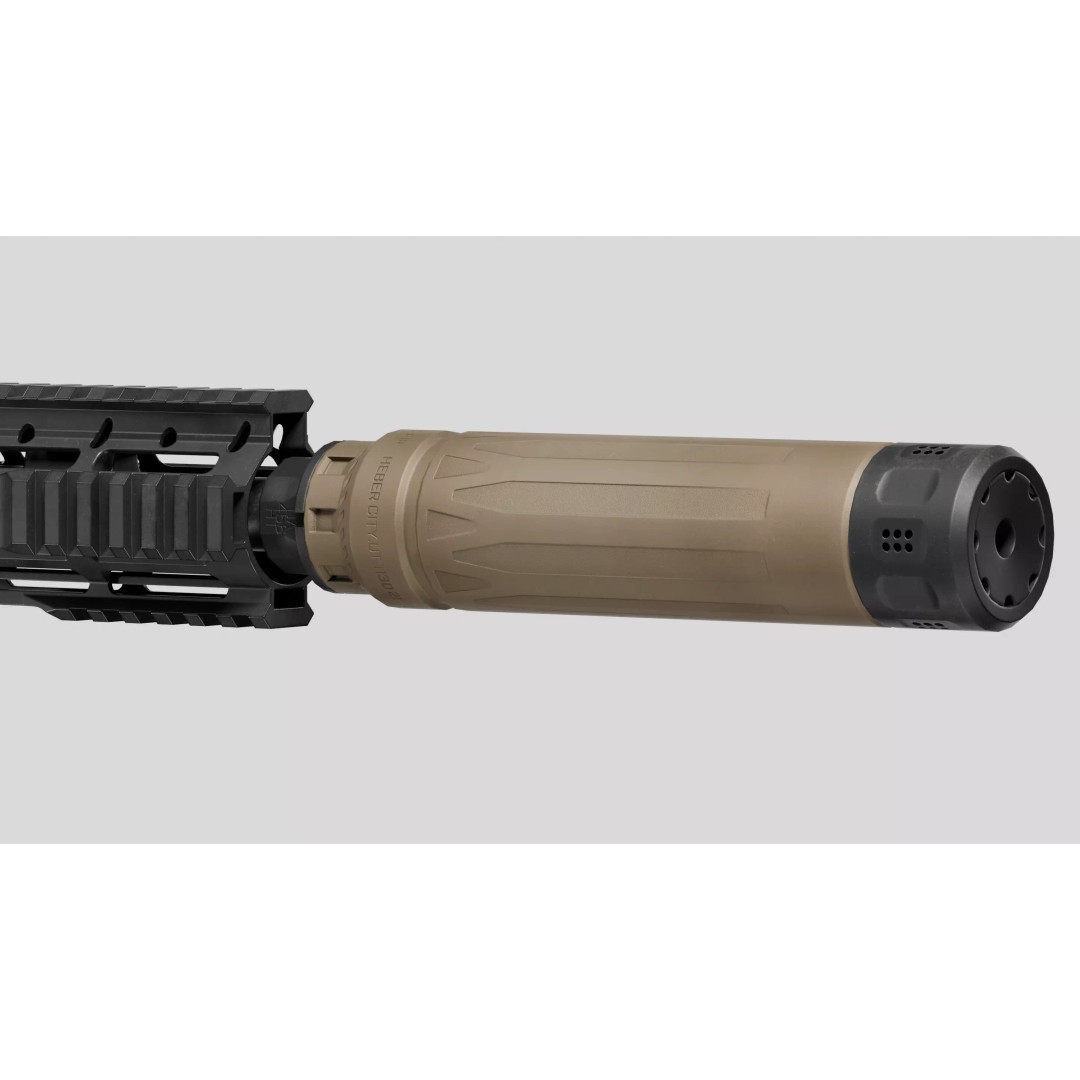 DeadAir Nomad Ti XC Suppressor 3D Model – Low Poly PBR Game Asset, FBX - View 15