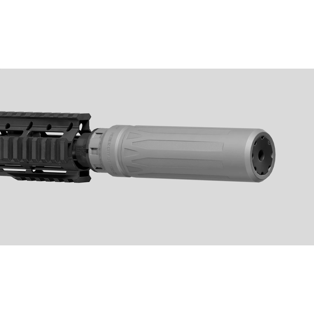 DeadAir Nomad Ti XC Suppressor 3D Model – Low Poly PBR Game Asset, FBX - View 19