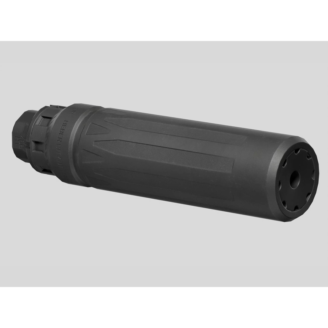 DeadAir Nomad Ti XC Suppressor 3D Model – Low Poly PBR Game Asset, FBX - View 3