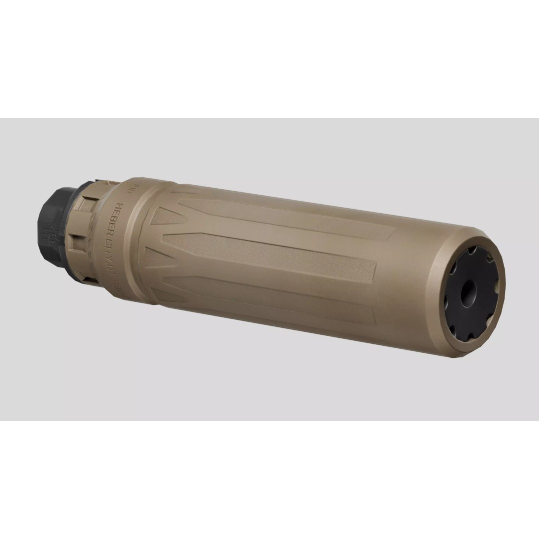 DeadAir Nomad Ti XC Suppressor 3D Model – Low Poly PBR Game Asset, FBX - View 4