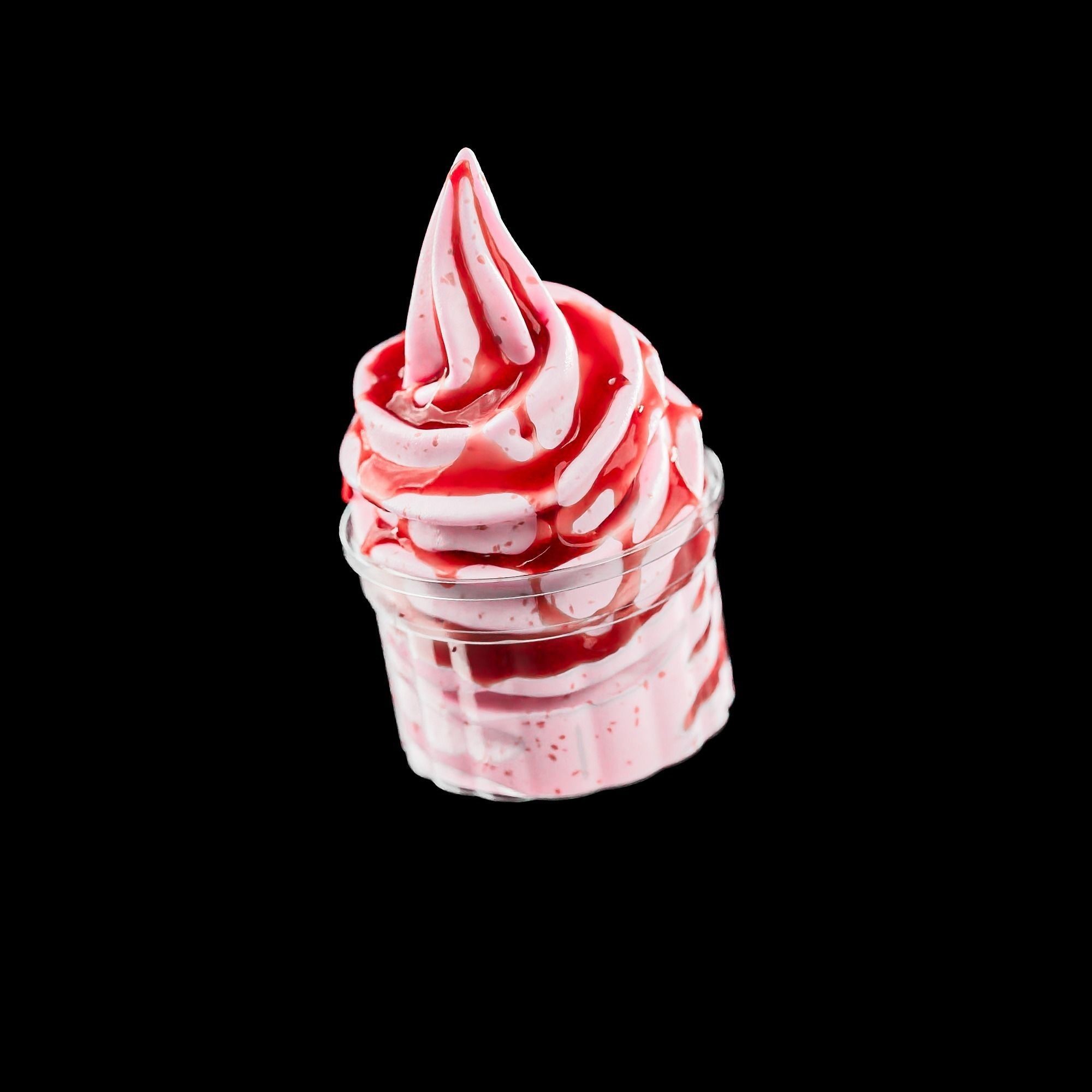 Soft Ice Creams - Realistic Scene Setup 3D Model - View 9