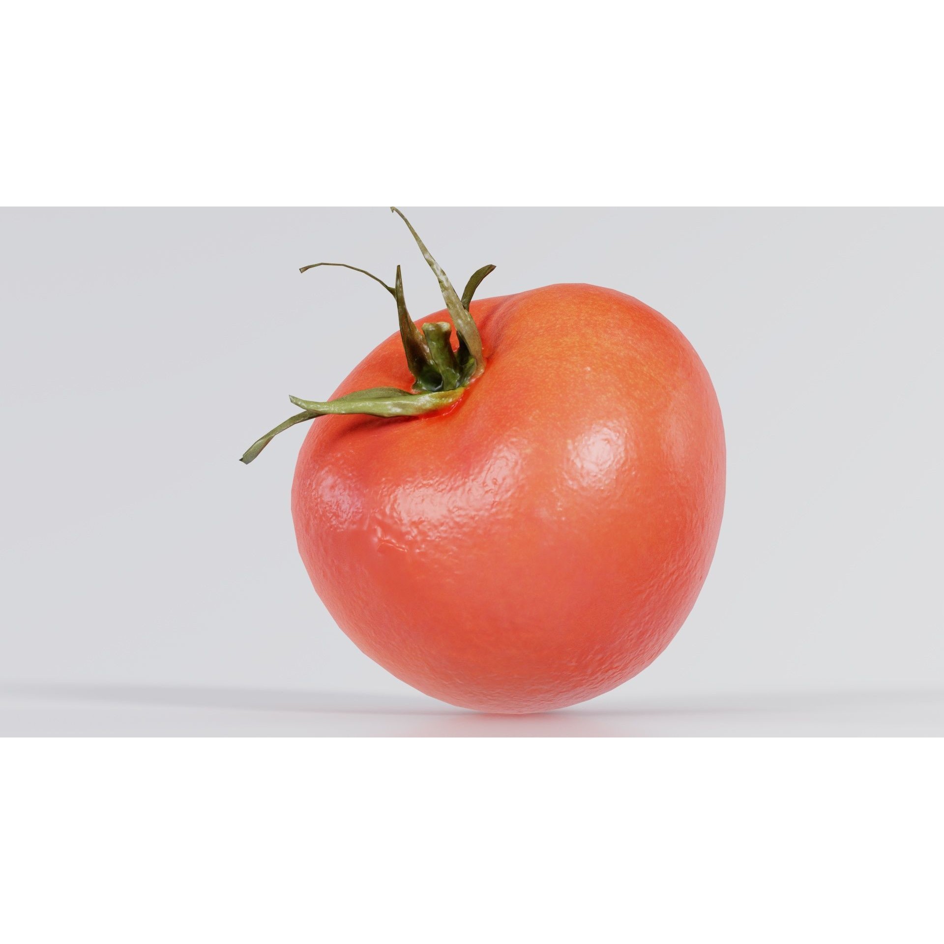 Tomato - Low-Poly Game-Ready 3D Model - View 10