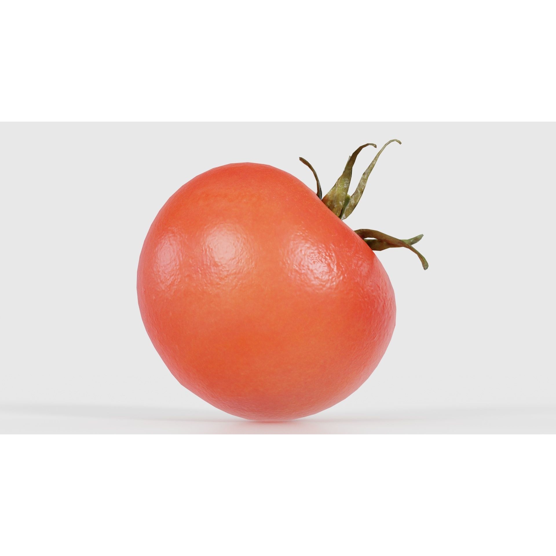 Tomato - Low-Poly Game-Ready 3D Model - View 18