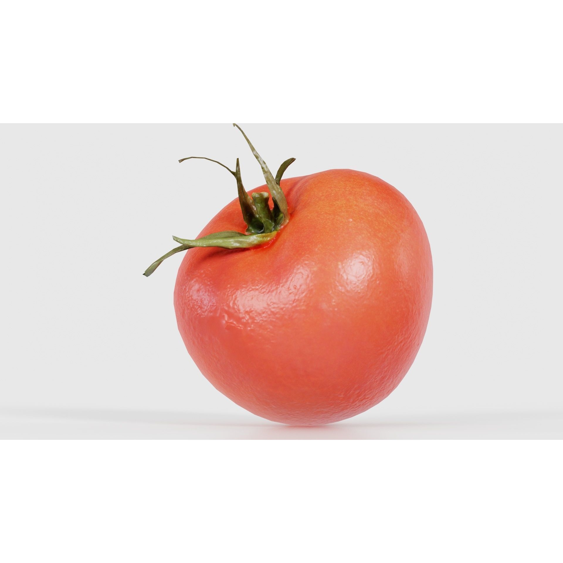 Tomato - Low-Poly Game-Ready 3D Model - View 26