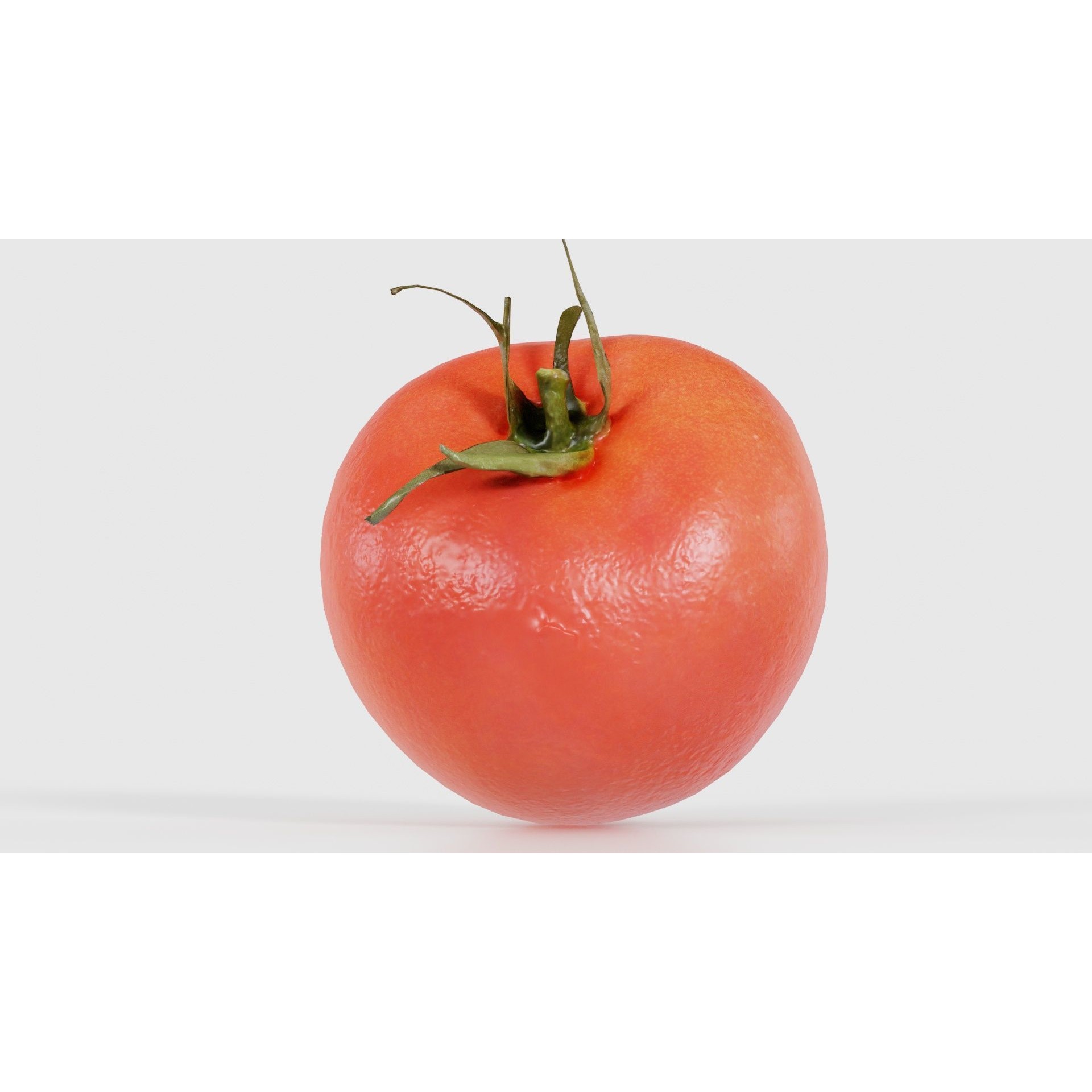 Tomato - Low-Poly Game-Ready 3D Model - View 27