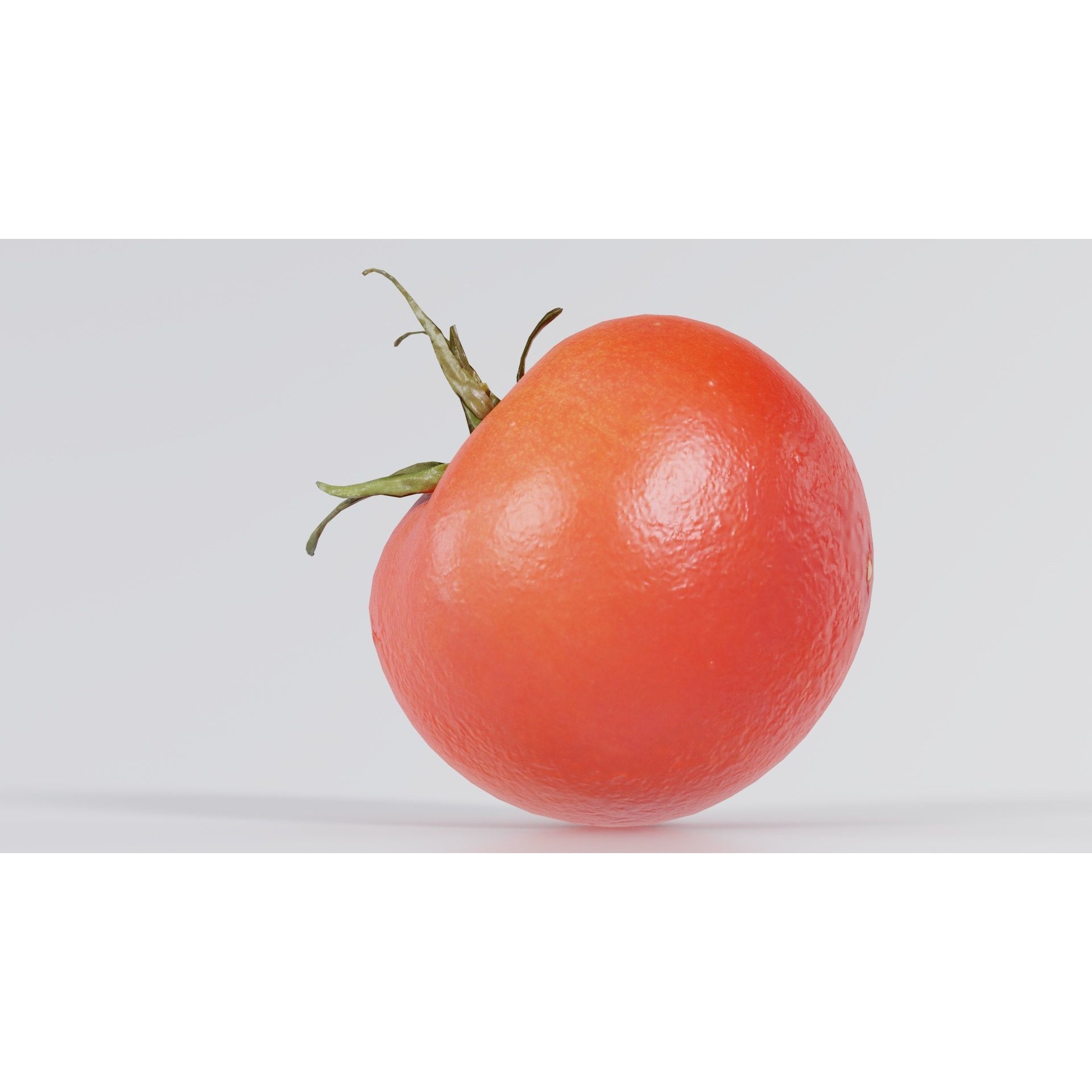 Tomato - Low-Poly Game-Ready 3D Model - View 4