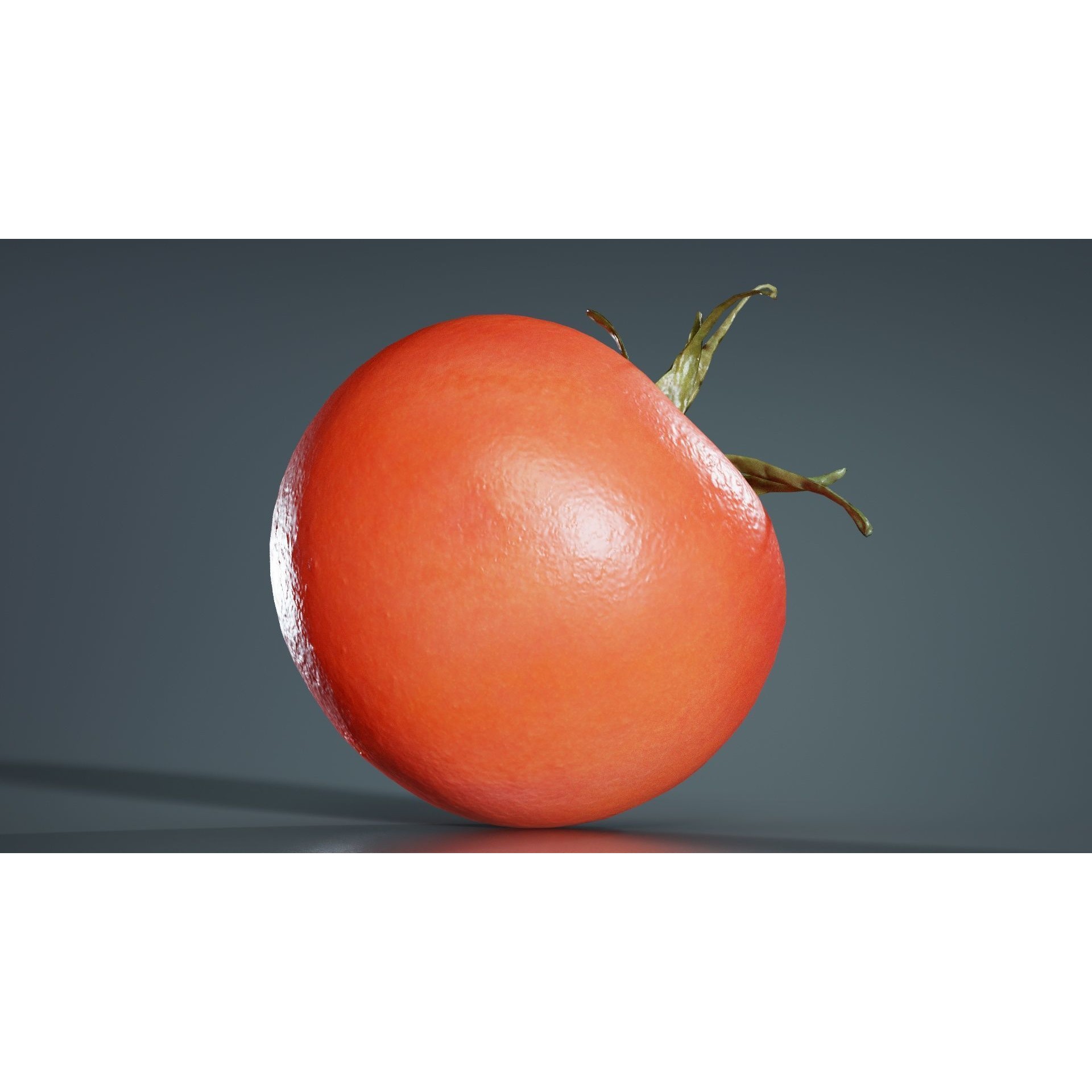 Tomato - Low-Poly Game-Ready 3D Model - View 6