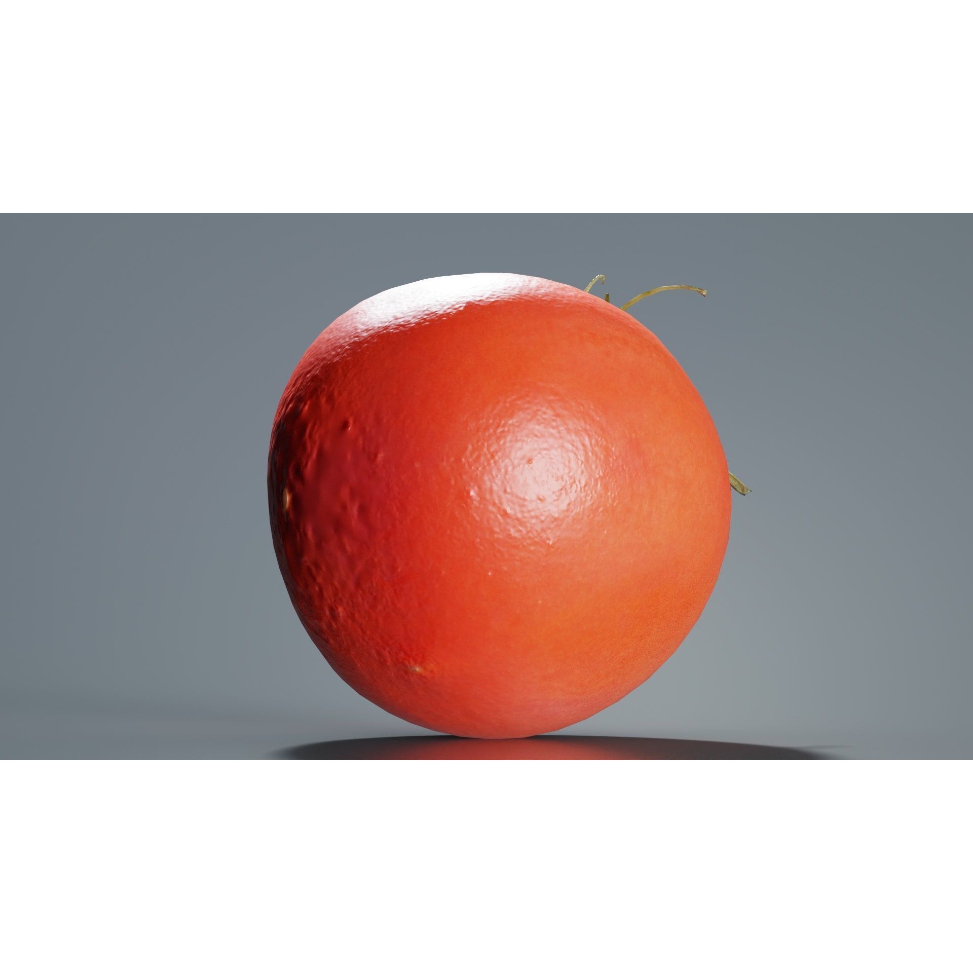 Tomato - Low-Poly Game-Ready 3D Model - View 7