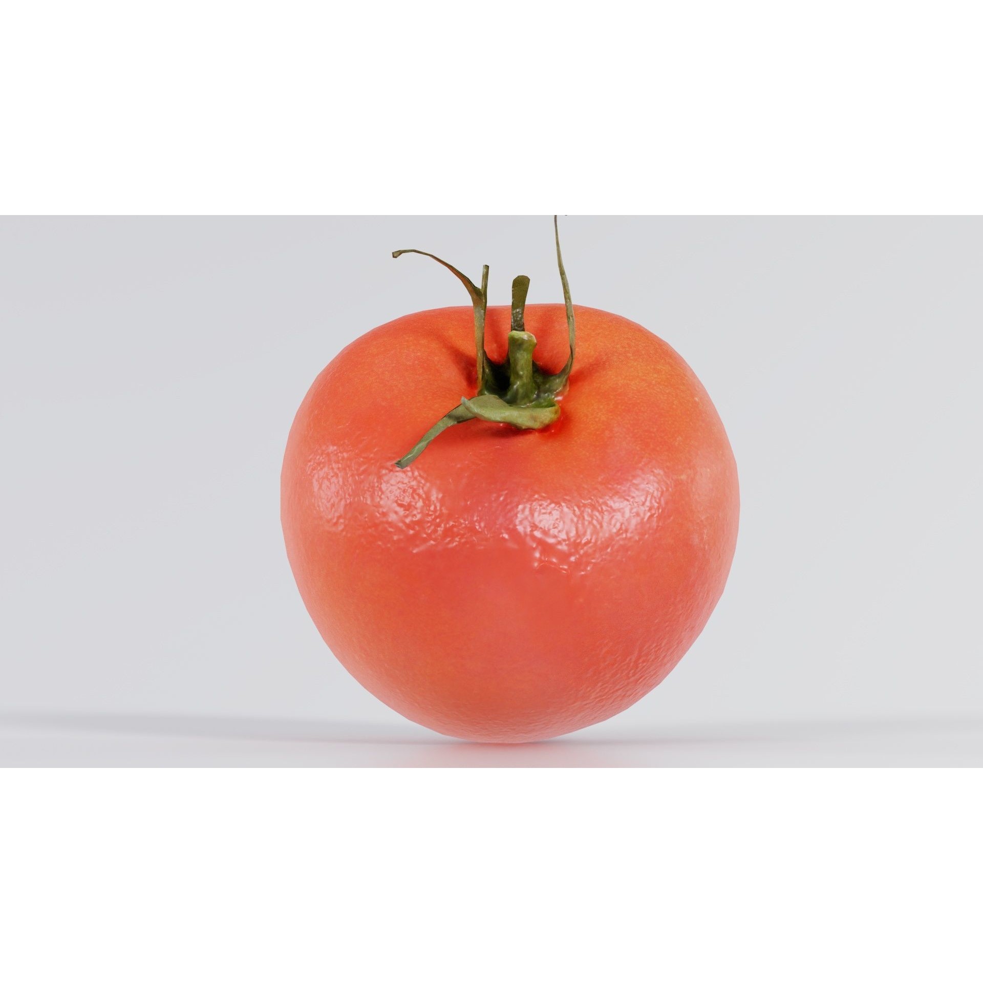 Tomato - Low-Poly Game-Ready 3D Model - View 9