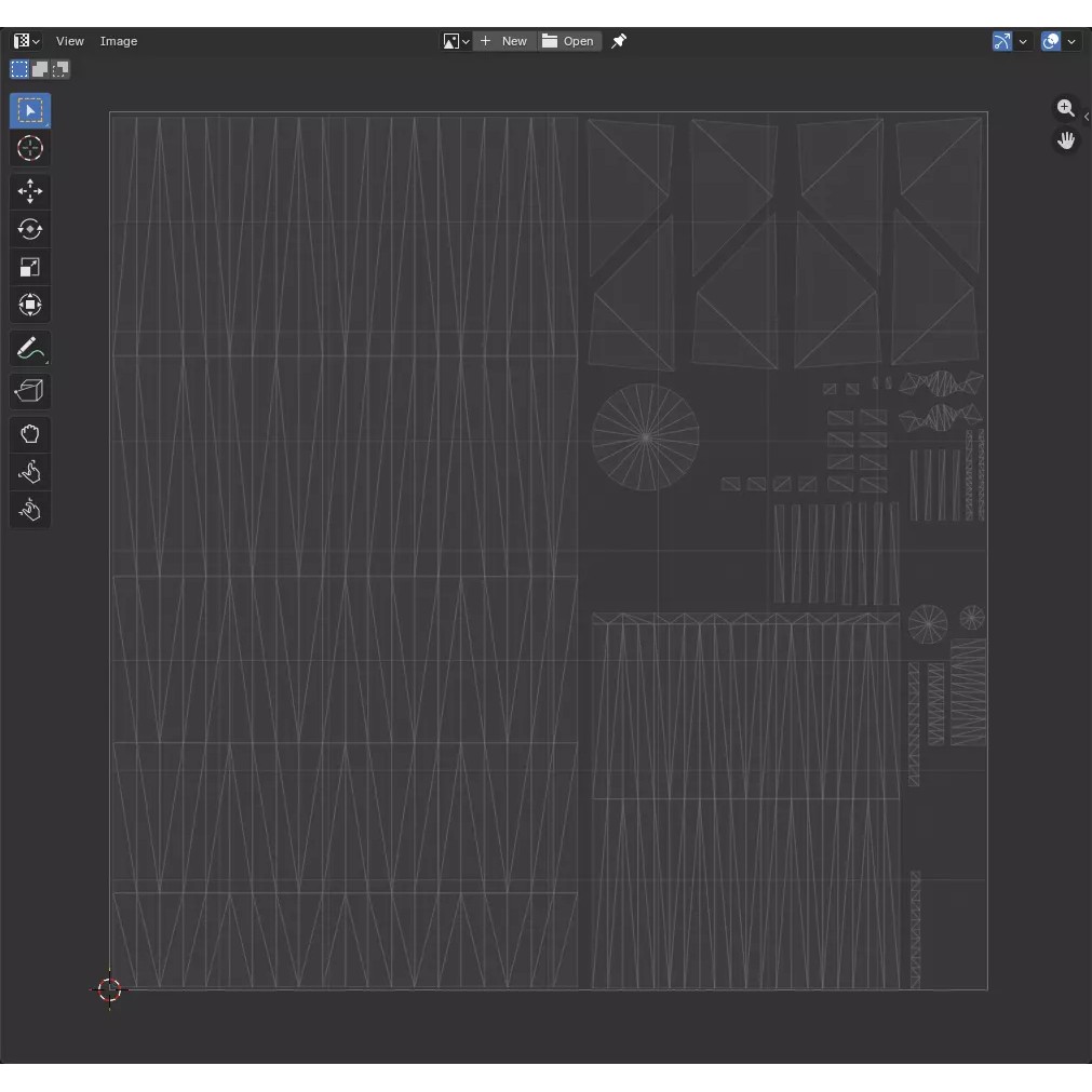 F-16C Fighting Falcon 3D Model – Low Poly Game Ready Rigged Aircraft - View 34