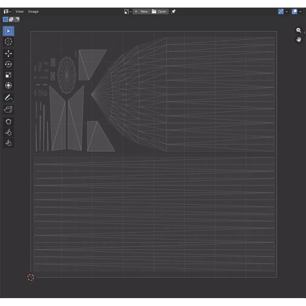 F-16C Fighting Falcon 3D Model – Low Poly Game Ready Rigged Aircraft - View 35