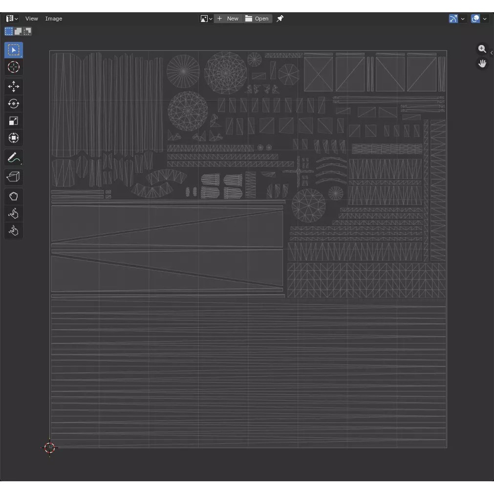 F-16C Fighting Falcon 3D Model – Low Poly Game Ready Rigged Aircraft - View 36
