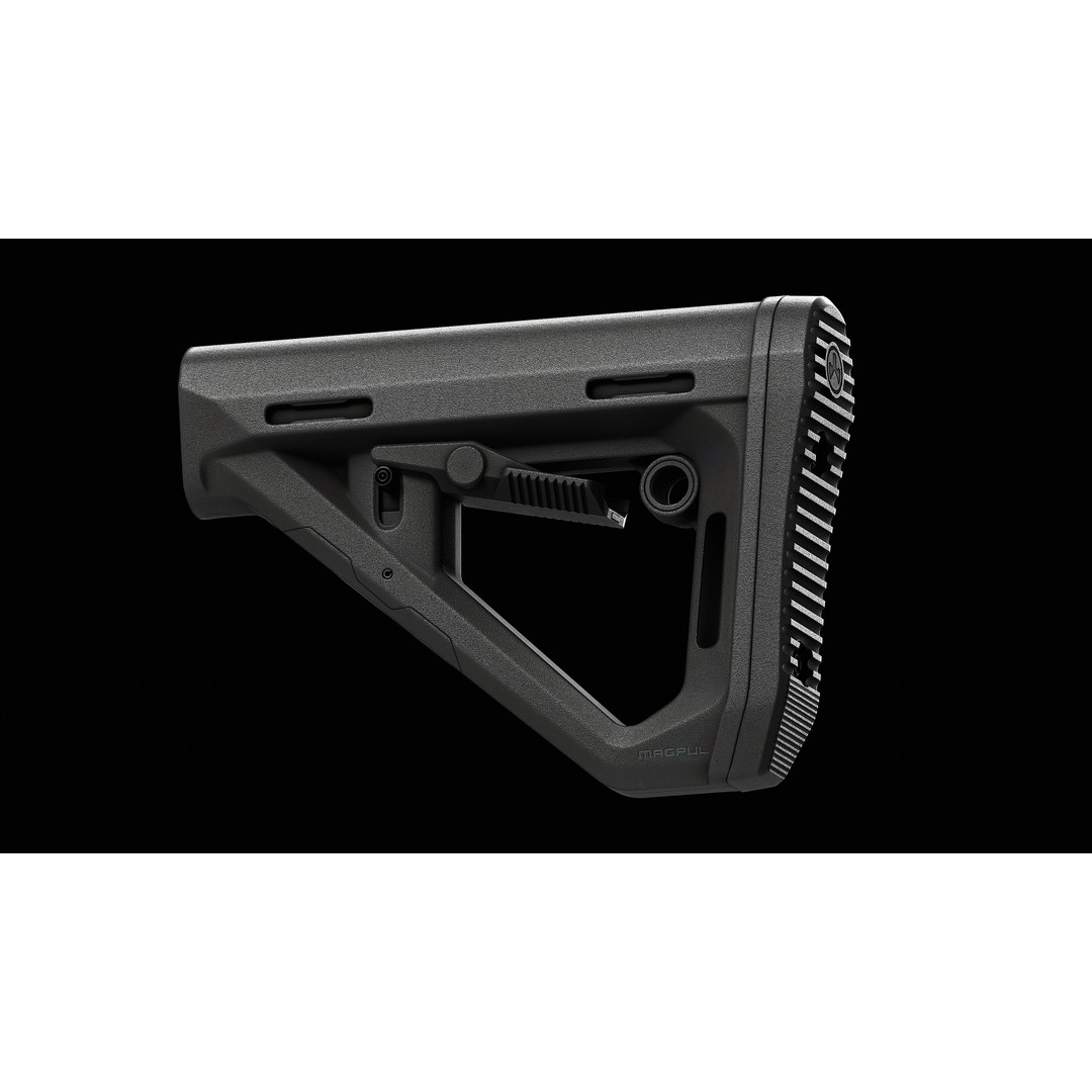 DT Carbine Stock 3D Model – Low-Poly Game-Ready Asset, FBX, OBJ - View 11