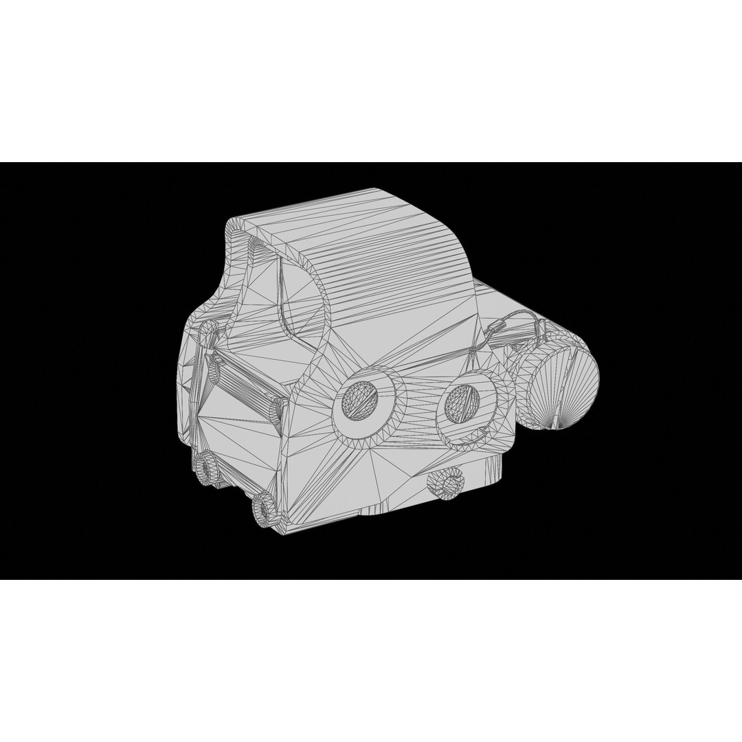 Eotech Exps3 3D Model – Low Poly Game-Ready Asset, FBX, PBR - View 12