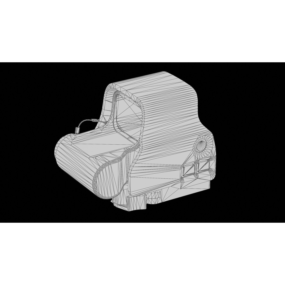 Eotech Exps3 3D Model – Low Poly Game-Ready Asset, FBX, PBR - View 13