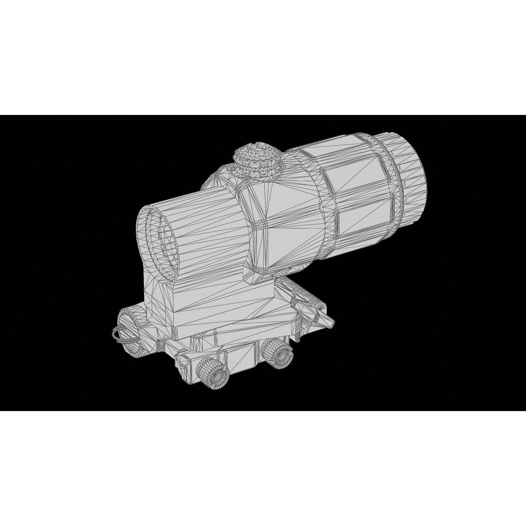 Eotech Exps3 3D Model – Low Poly Game-Ready Asset, FBX, PBR - View 14