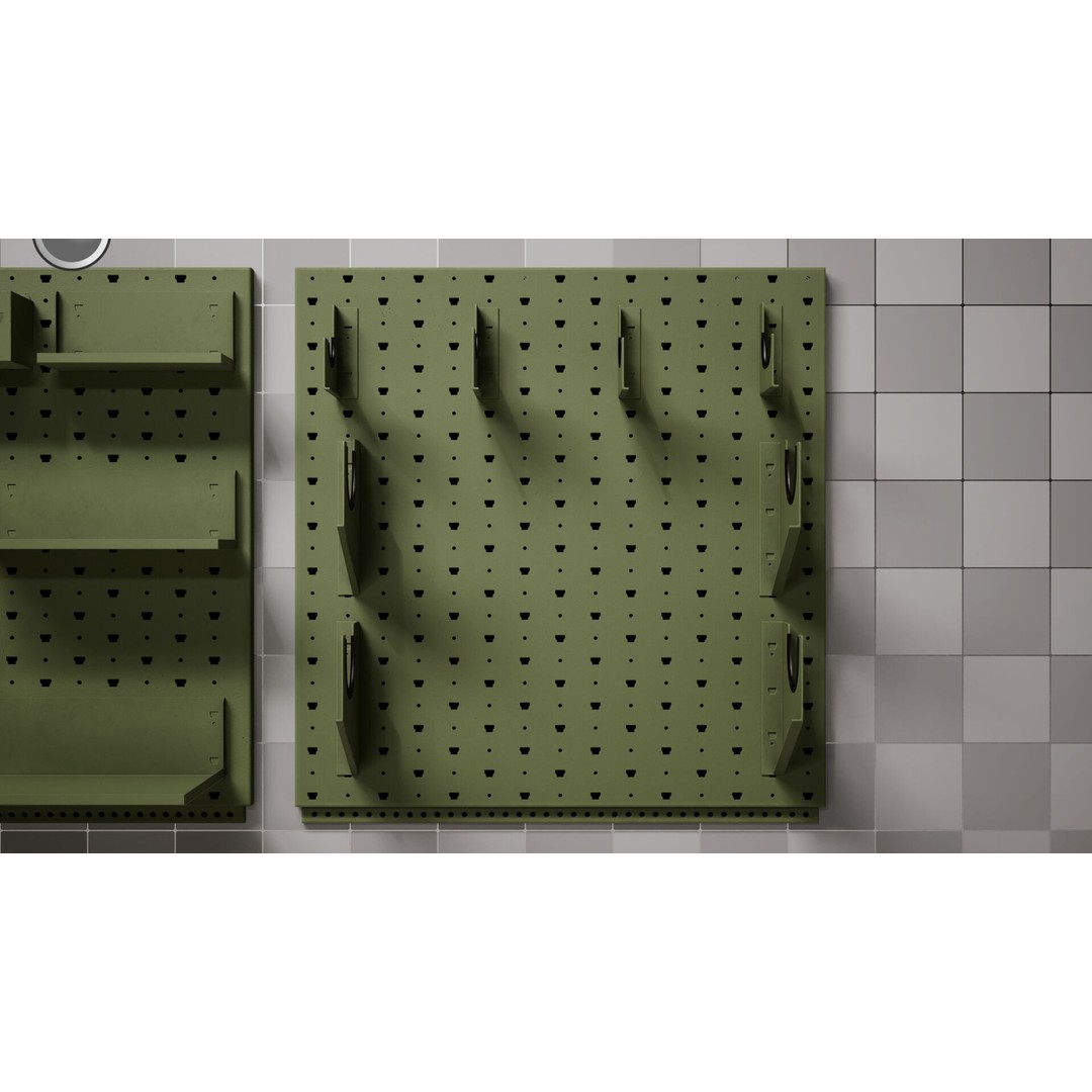 Modular Weapon Rack Kit 3D Model – Low Poly Game Asset, FBX - View 6