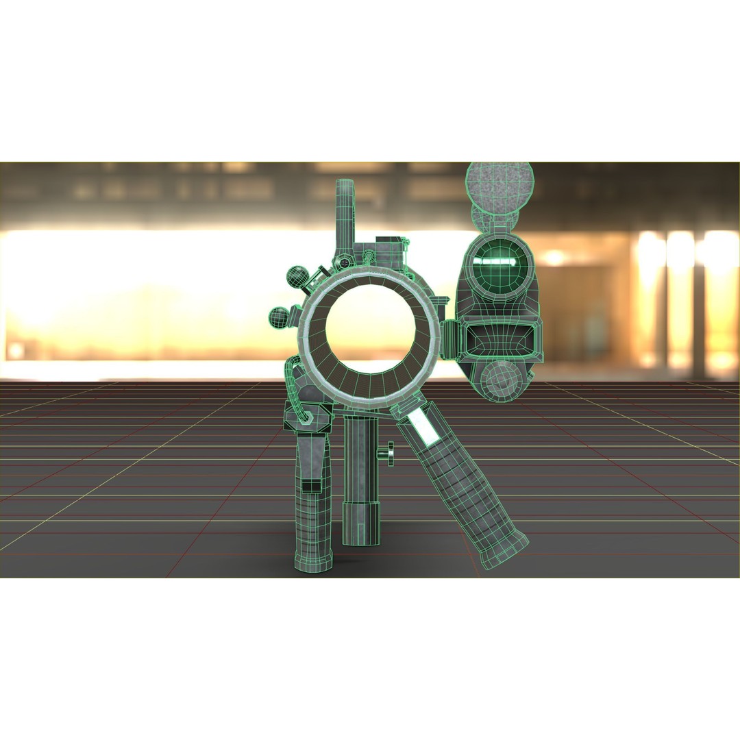Carl Gustav M4 3D Model – Low Poly Military Weapon with PBR Textures - View 13