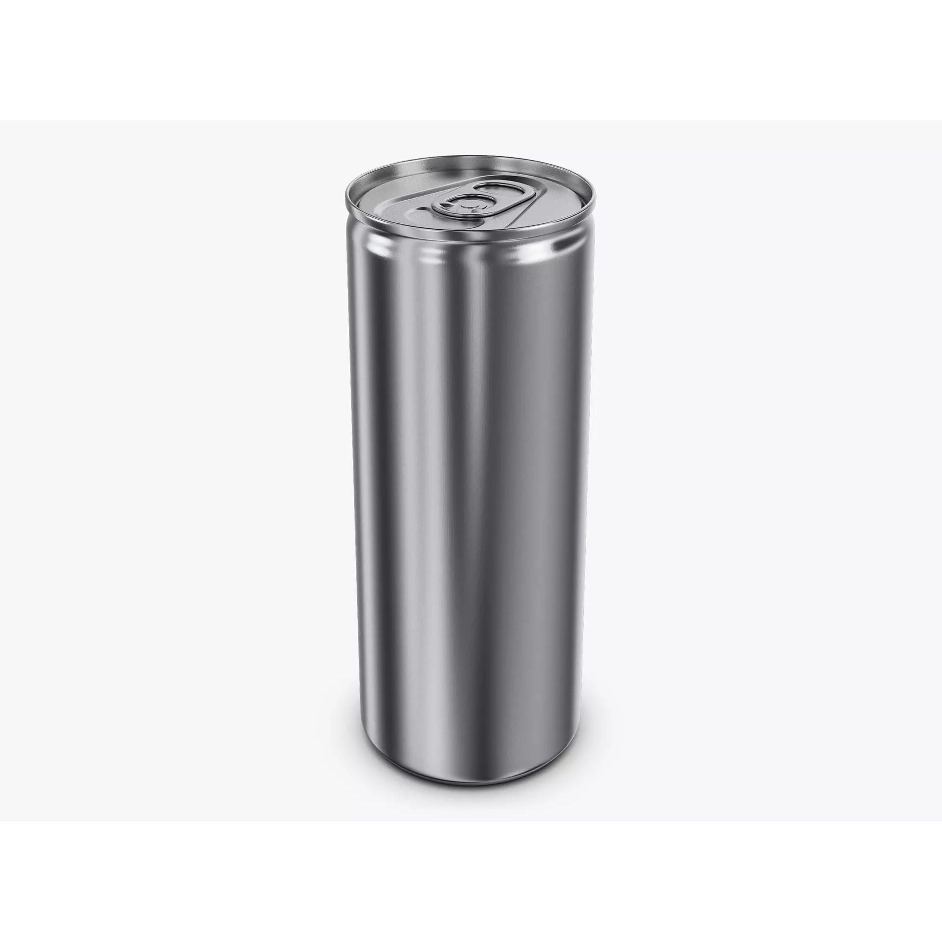 Aluminum Slim Can 250ml - Game-Ready 3D Model - View 2