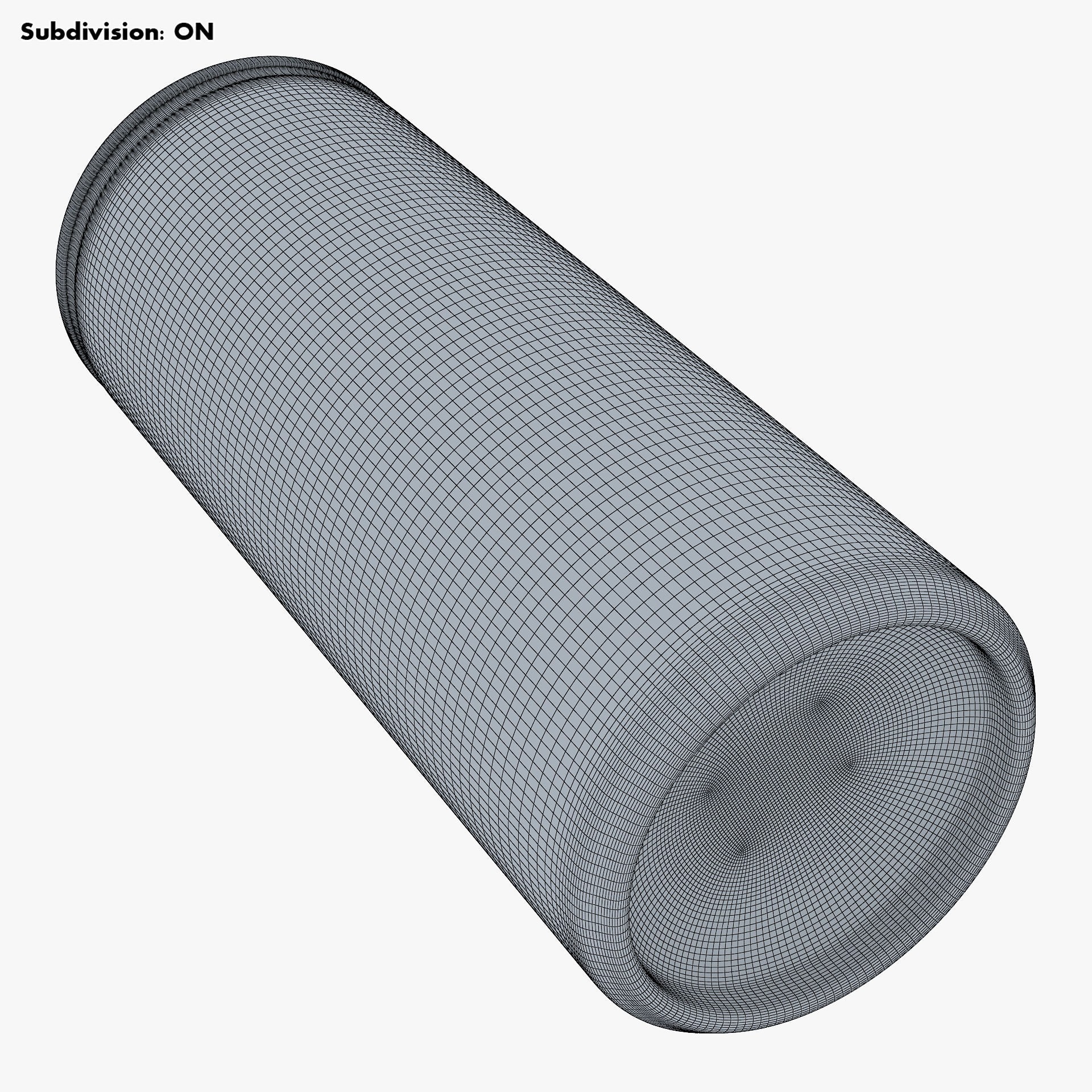 Aluminum Slim Can 250ml - Game-Ready 3D Model - View 20