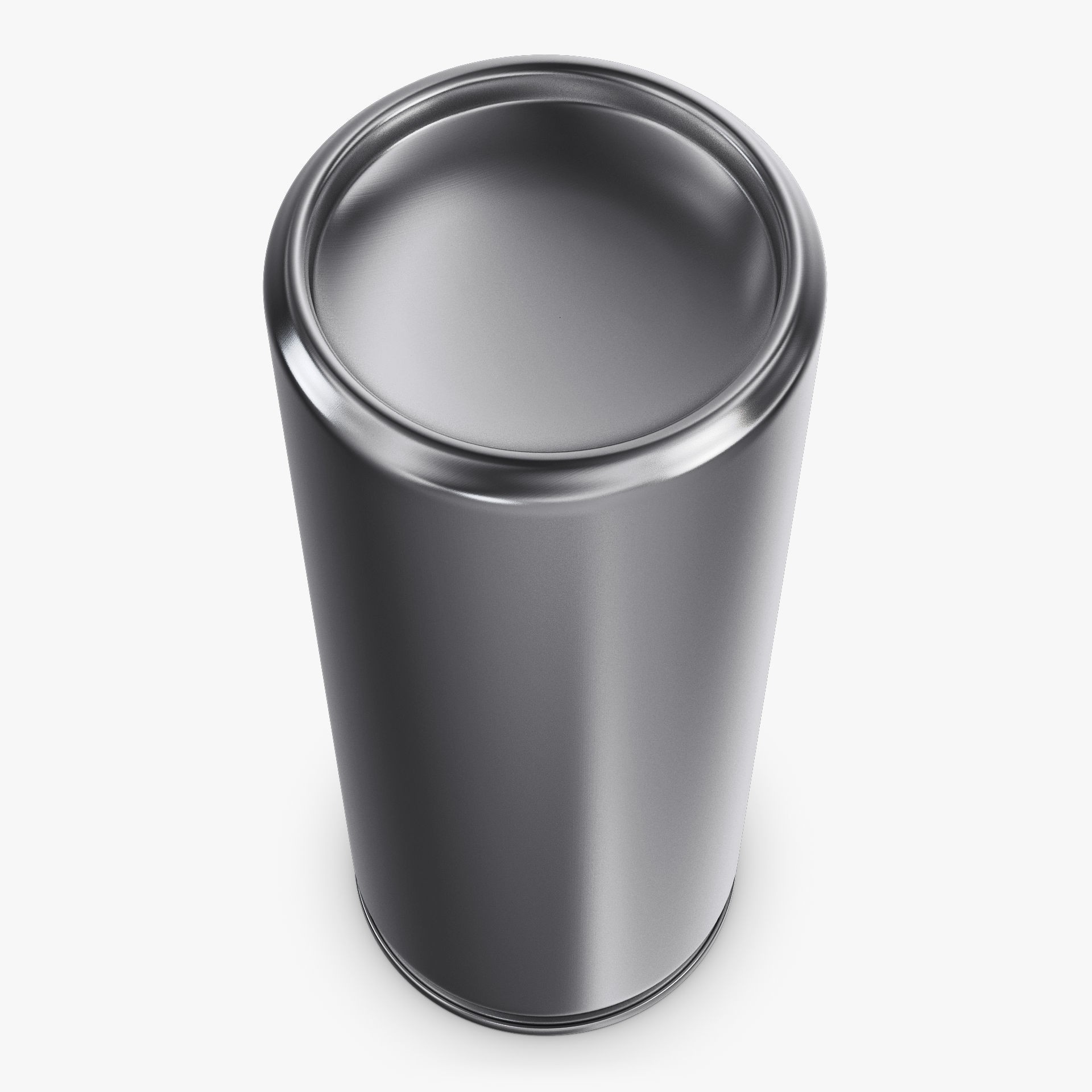 Aluminum Slim Can 250ml - Game-Ready 3D Model - View 5