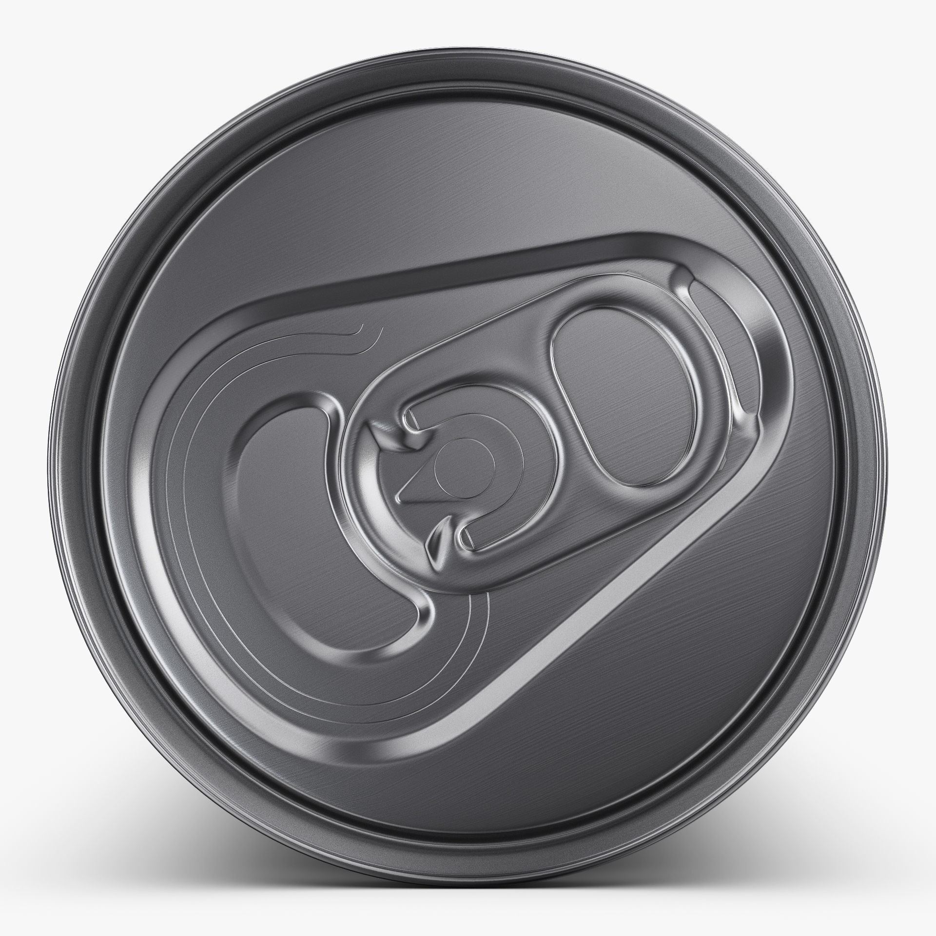 Aluminum Slim Can 250ml - Game-Ready 3D Model - View 9