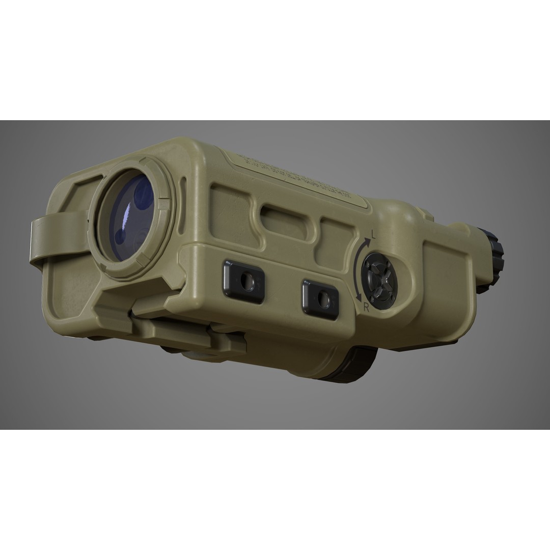 RAID-X 3D Model – Low Poly Game Ready Replica, FBX - View 15